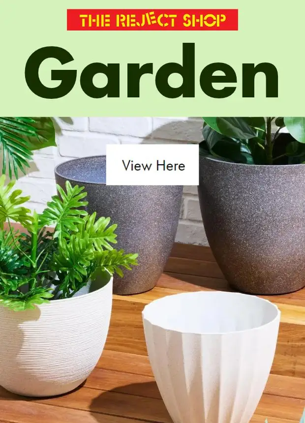 Preview of catalogue The Reject Shop Catalogue - Garden from shop The Reject Shop valid 07/10/2026