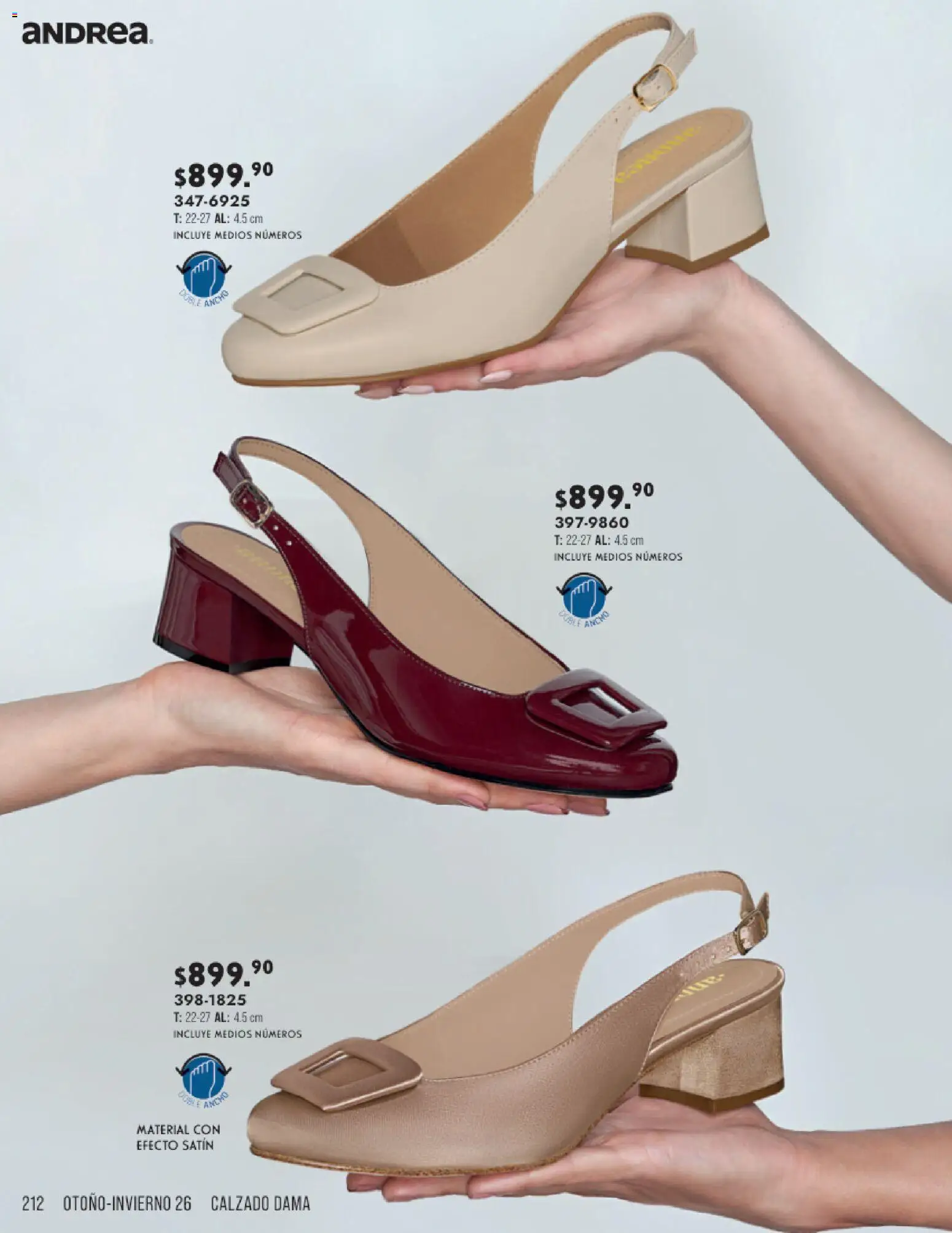Vista previa las ofertas de la tienda Andrea - Andrea catálogo Otoño Invierno desde el 23/08/2026 