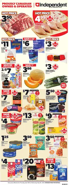 Preview of leaflet Independent Grocer flyer - AB from shop Independent Grocer is valid from Apr 30, 2026