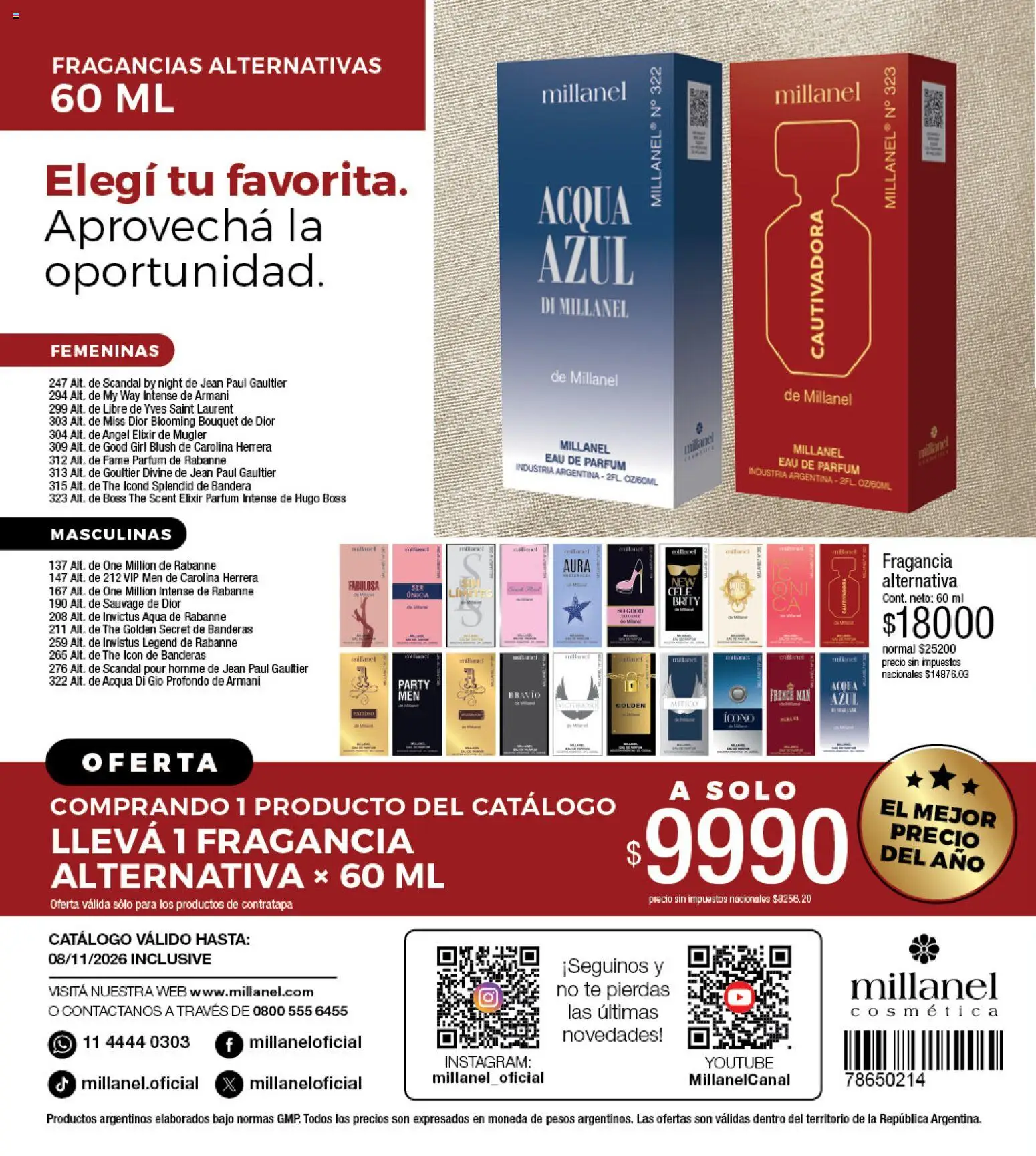 Vista previa del folleto de la tienda Millanel válido desde el 19/10/2026 