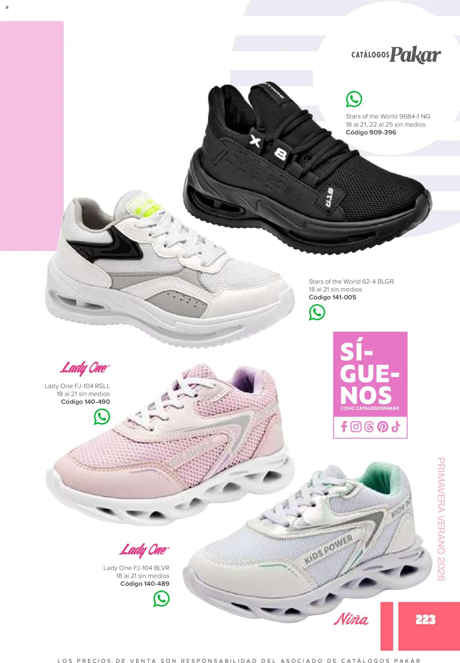 Vista previa las ofertas de la tienda SC Pakar - Catálogo Niña desde el 30/01/2026 