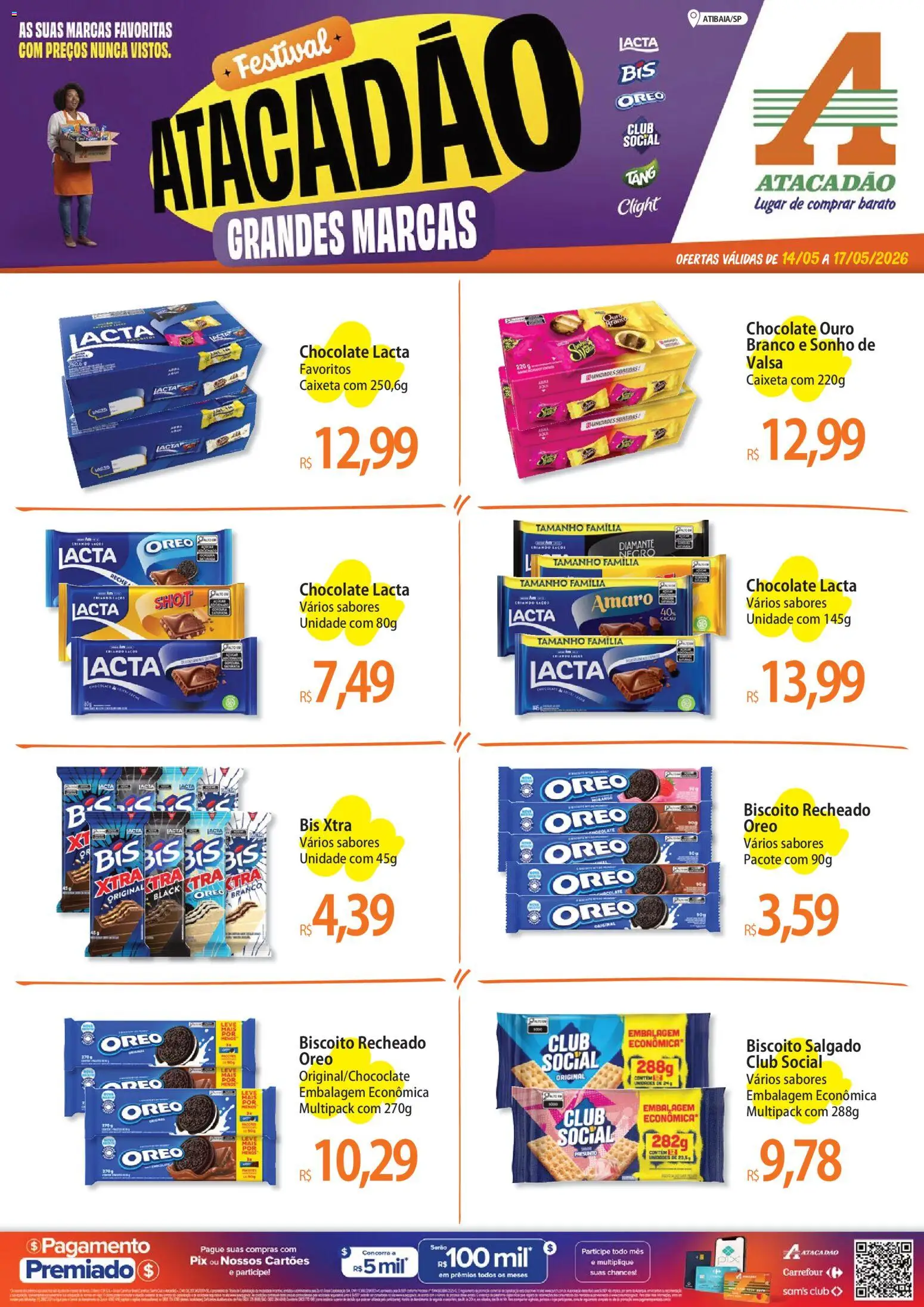 Pré-Visualização do folheto "Atacadão ofertas - SP" da loja Atacadão válido a partir de 14/05/2026
