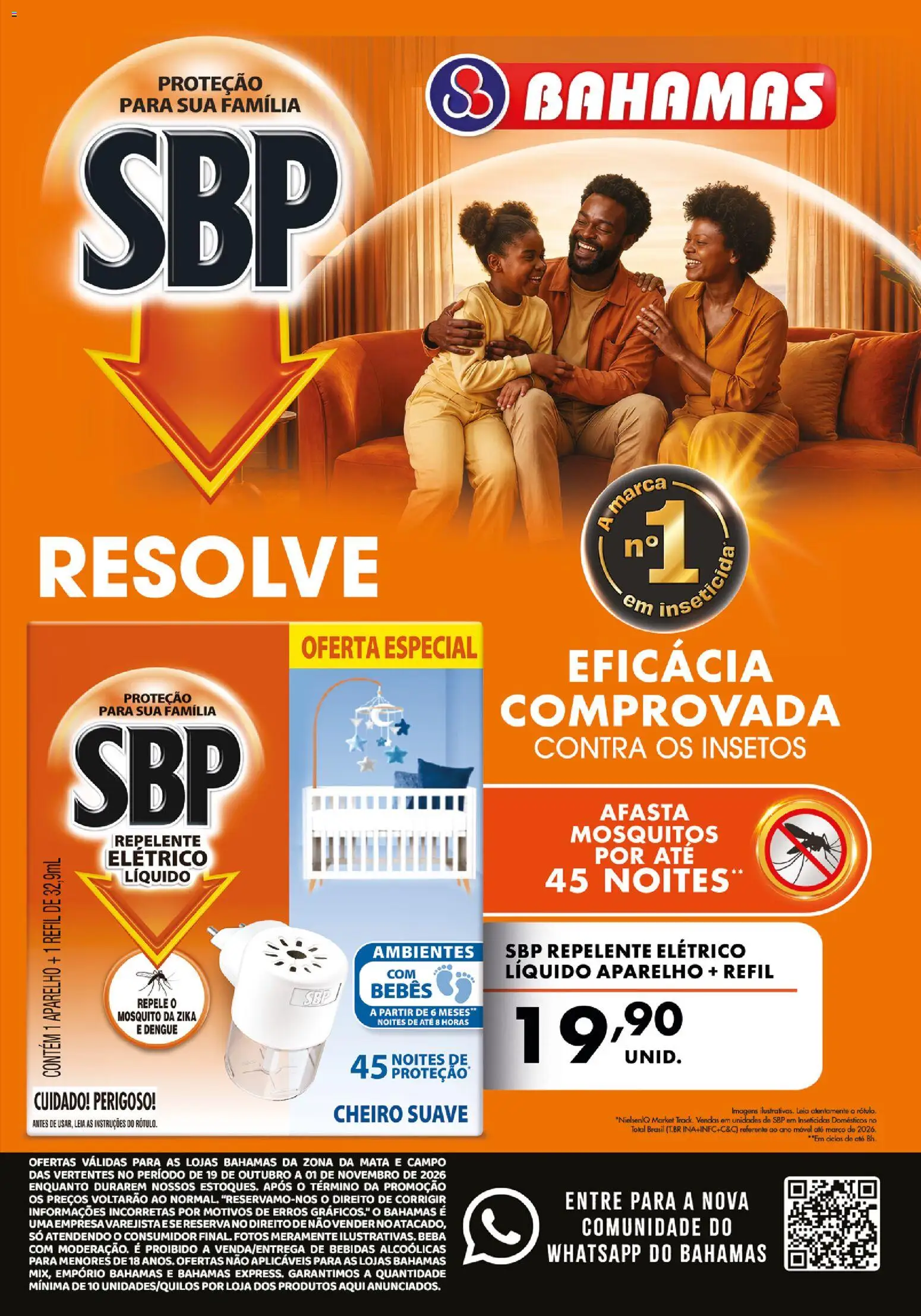 Pré-Visualização do folheto "Bahamas Supermercados ofertas da Quinzena" da loja Bahamas Supermercados válido a partir de 19/10/2026