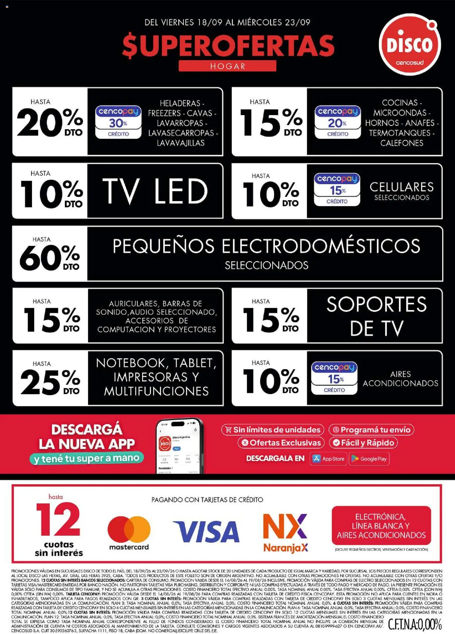 Vista previa del folleto de la tienda Disco válido desde el 18/09/2026 