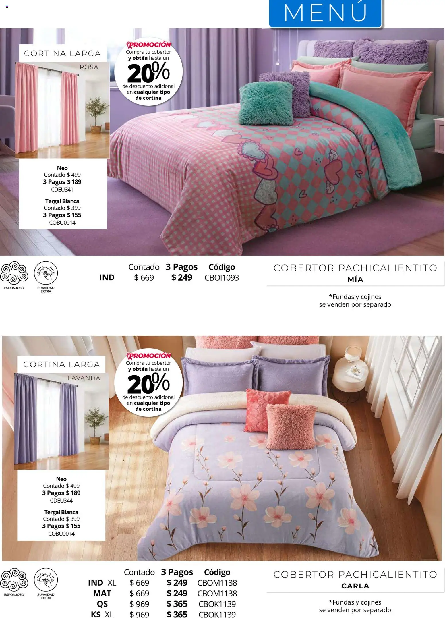 Vista previa las ofertas de la tienda Colchas Concord - Colchas Concord catálogo desde el 01/05/2026 