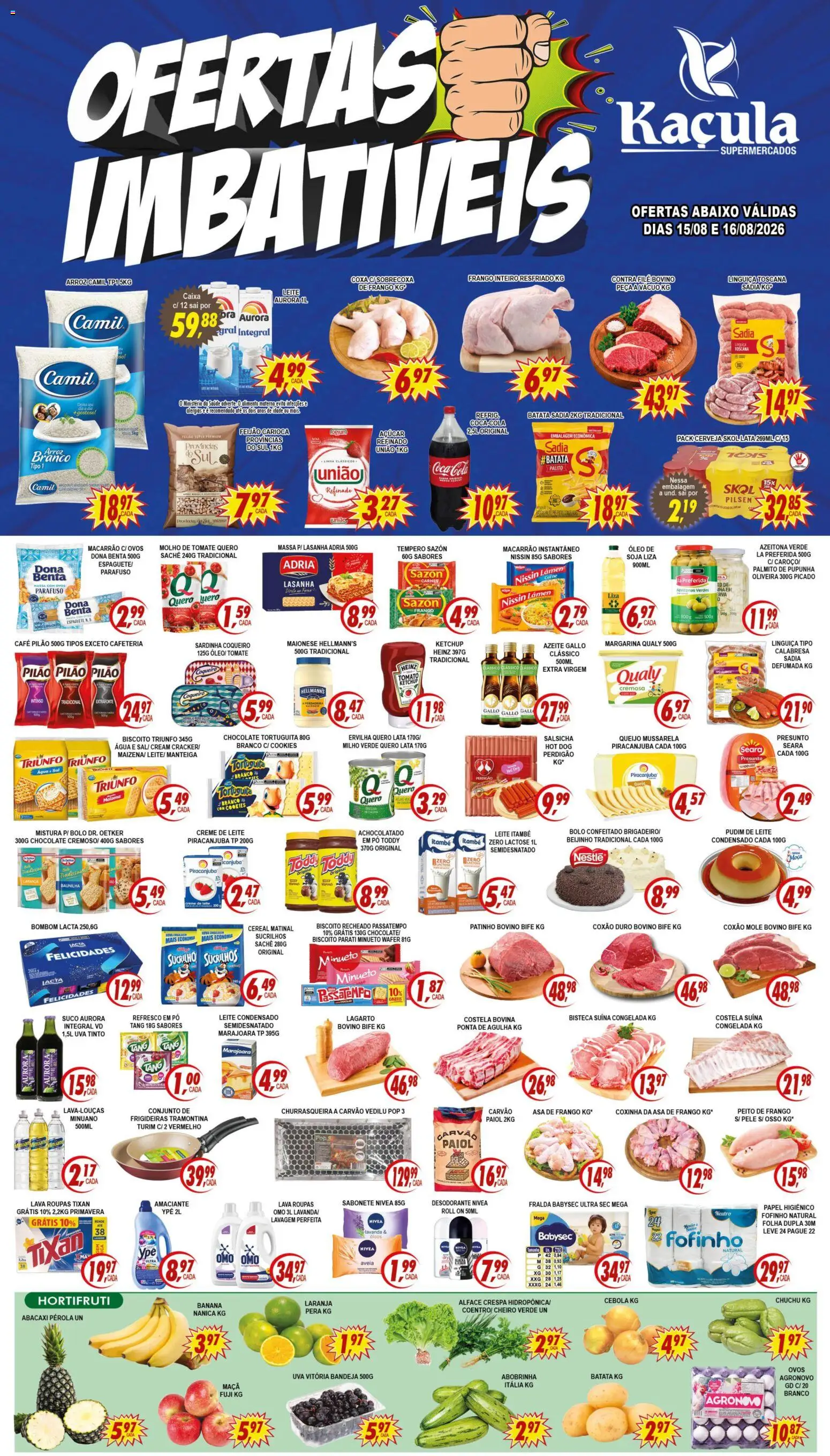 Pré-Visualização do folheto "Kaçula - Ofertas da semana" da loja Kaçula válido a partir de 15/08/2026