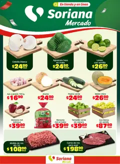 Vista previa las ofertas de la tienda Soriana - Soriana Fin de Semana Mercado: Coah, Chih y Dur desde el 08/05/2026 