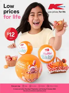Preview of catalogue Kmart School Holidays from shop Kmart valid 17/09/2026