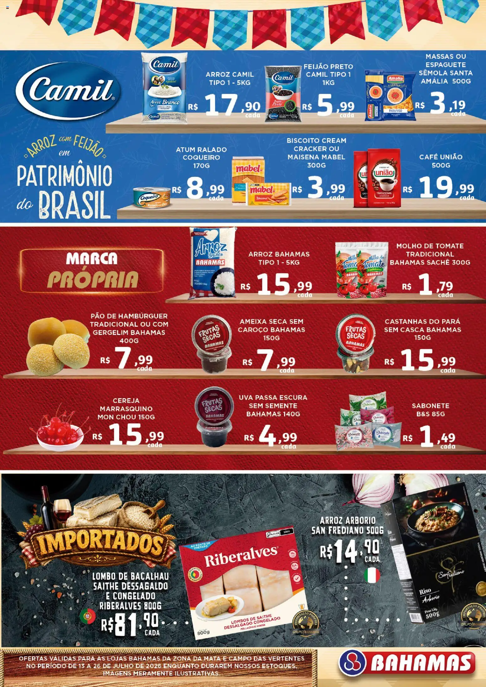 Ofertas Bahamas Supermercados ofertas da Quinzena até 26/07/2026. - Página 3