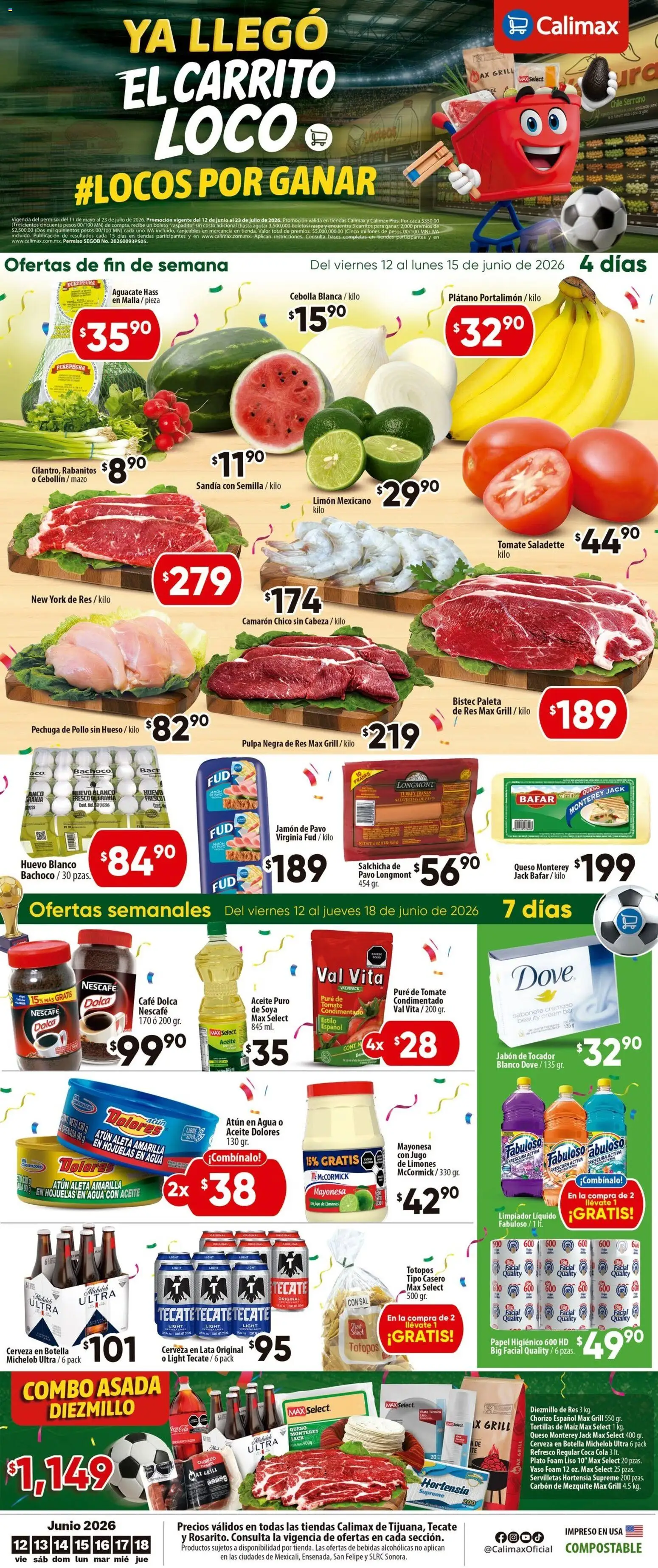 Vista previa las ofertas de la tienda Calimax - Calimax folleto desde el 12/06/2026 