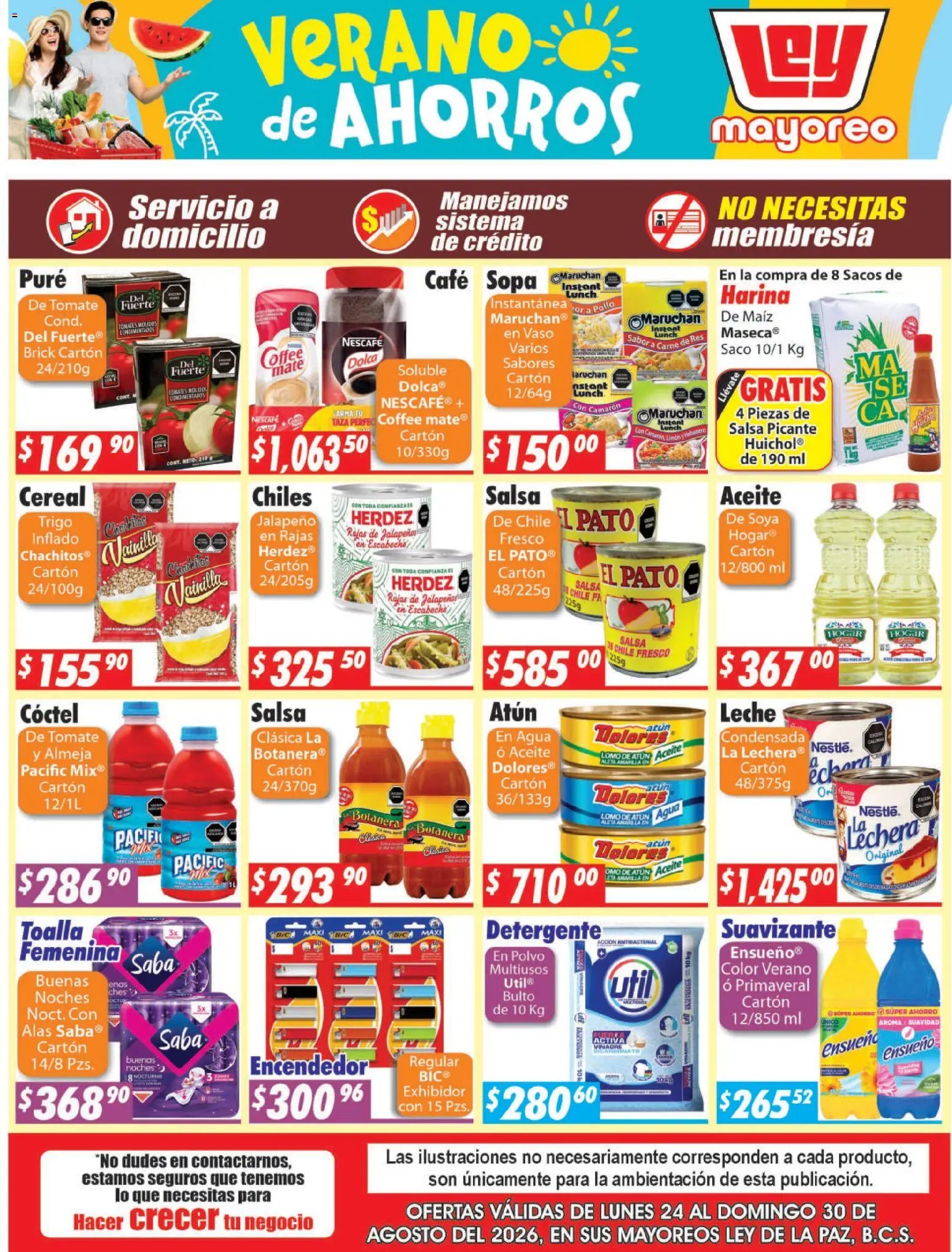 Vista previa las ofertas de la tienda Casa Ley - Casa Ley folleto La Paz desde el 24/08/2026 