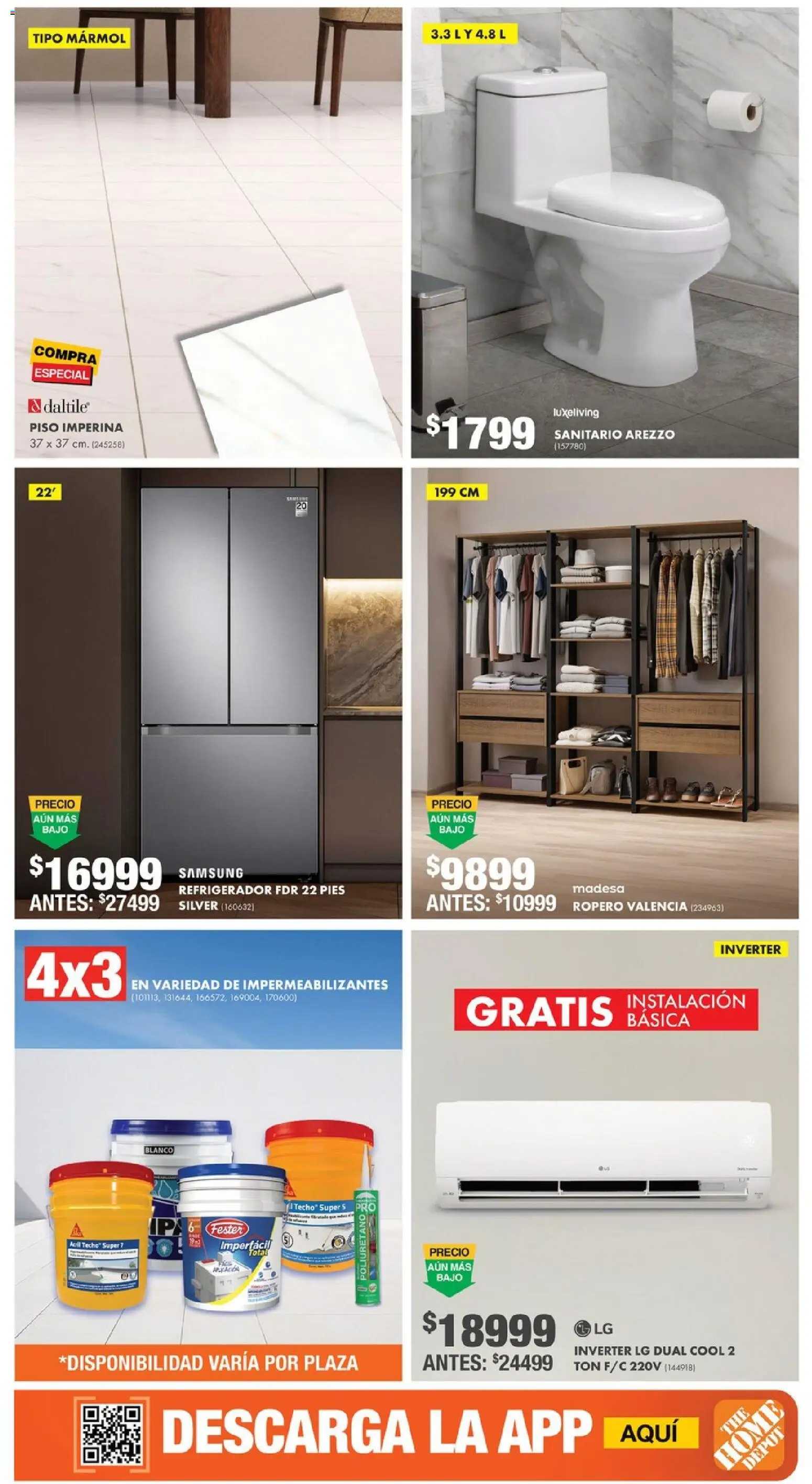 Vista previa las ofertas de la tienda Home Depot - Home Depot catálogo desde el 16/07/2026 