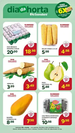 Pré-Visualização do folheto "Supermercado Guanabara - Ofertas da semana" da loja Supermercado Guanabara válido a partir de 09/06/2026