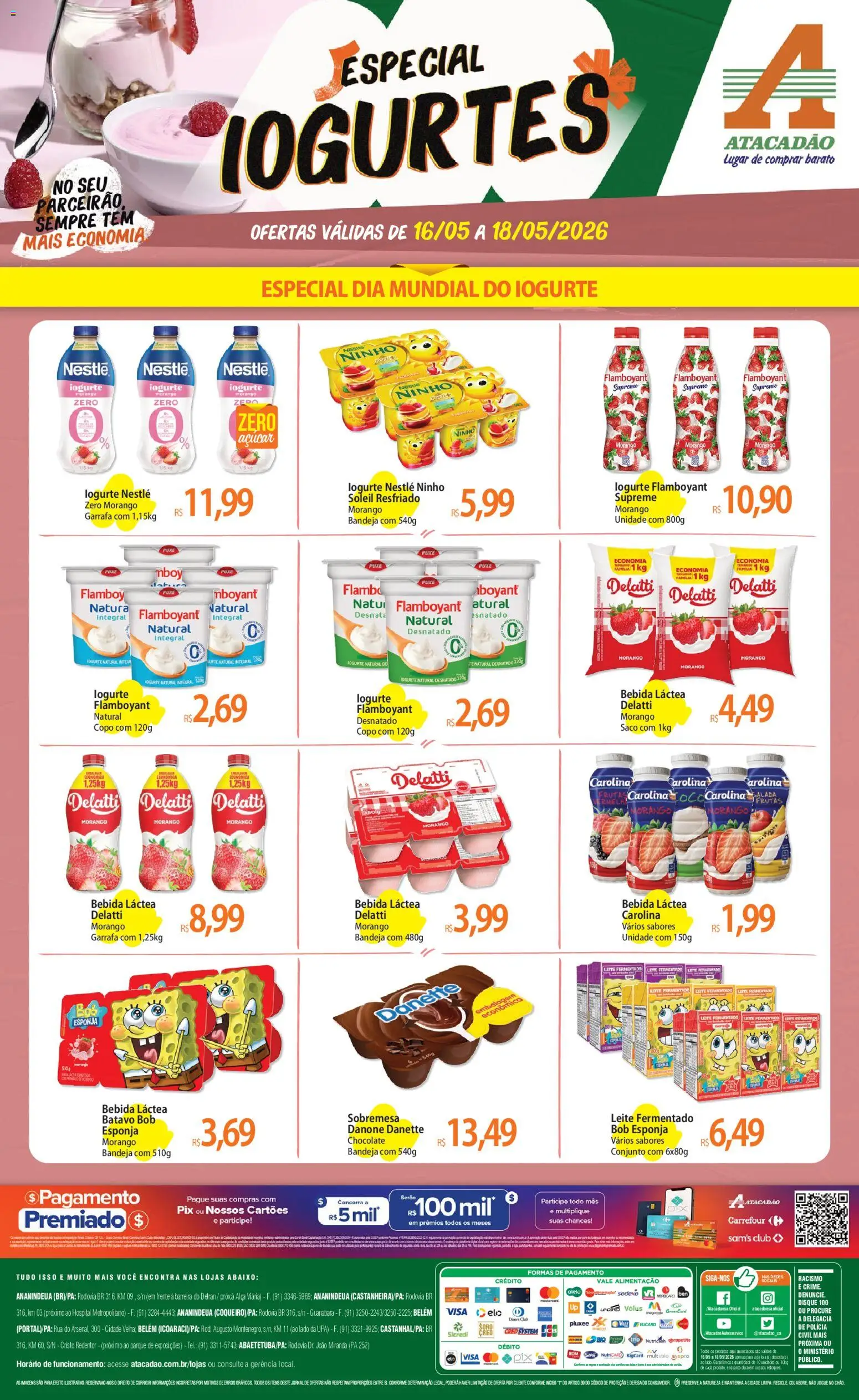 Pré-Visualização do folheto "Atacadão ofertas - PA" da loja Atacadão válido a partir de 16/05/2026