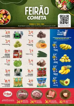 Pré-Visualização do folheto "Cometa Supermercados ofertas Feirão" da loja Cometa Supermercados válido a partir de 02/08/2026