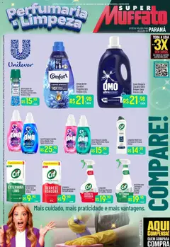 Pré-Visualização do folheto "Super Muffato ofertas Perfumaria e Limpeza" da loja Super Muffato válido a partir de 26/05/2026