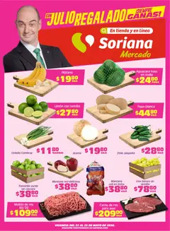 Vista previa las ofertas de la tienda Soriana - Soriana Fin de Semana Mercado: Saltillo y Torreón desde el 22/05/2026 