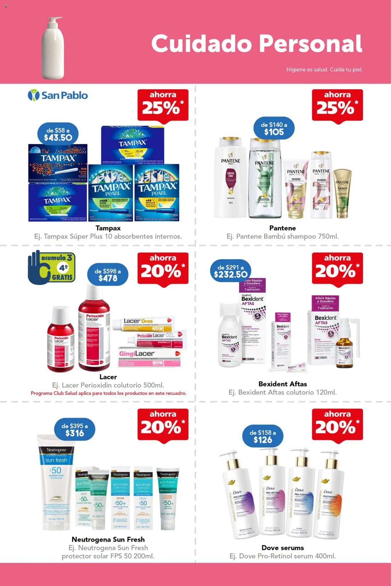 Vista previa las ofertas de la tienda Farmacia San Pablo - Farmacia San Pablo catálogo desde el 09/08/2026 