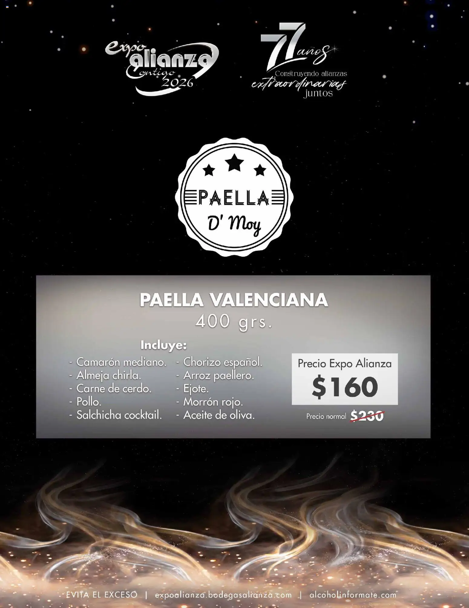 Vista previa las ofertas de la tienda Bodegas Alianza - Bodegas Alianza catálogo Expo Alianza desde el 30/09/2026 - Arroz, Carne, Aceite, Chorizo, Salchicha
