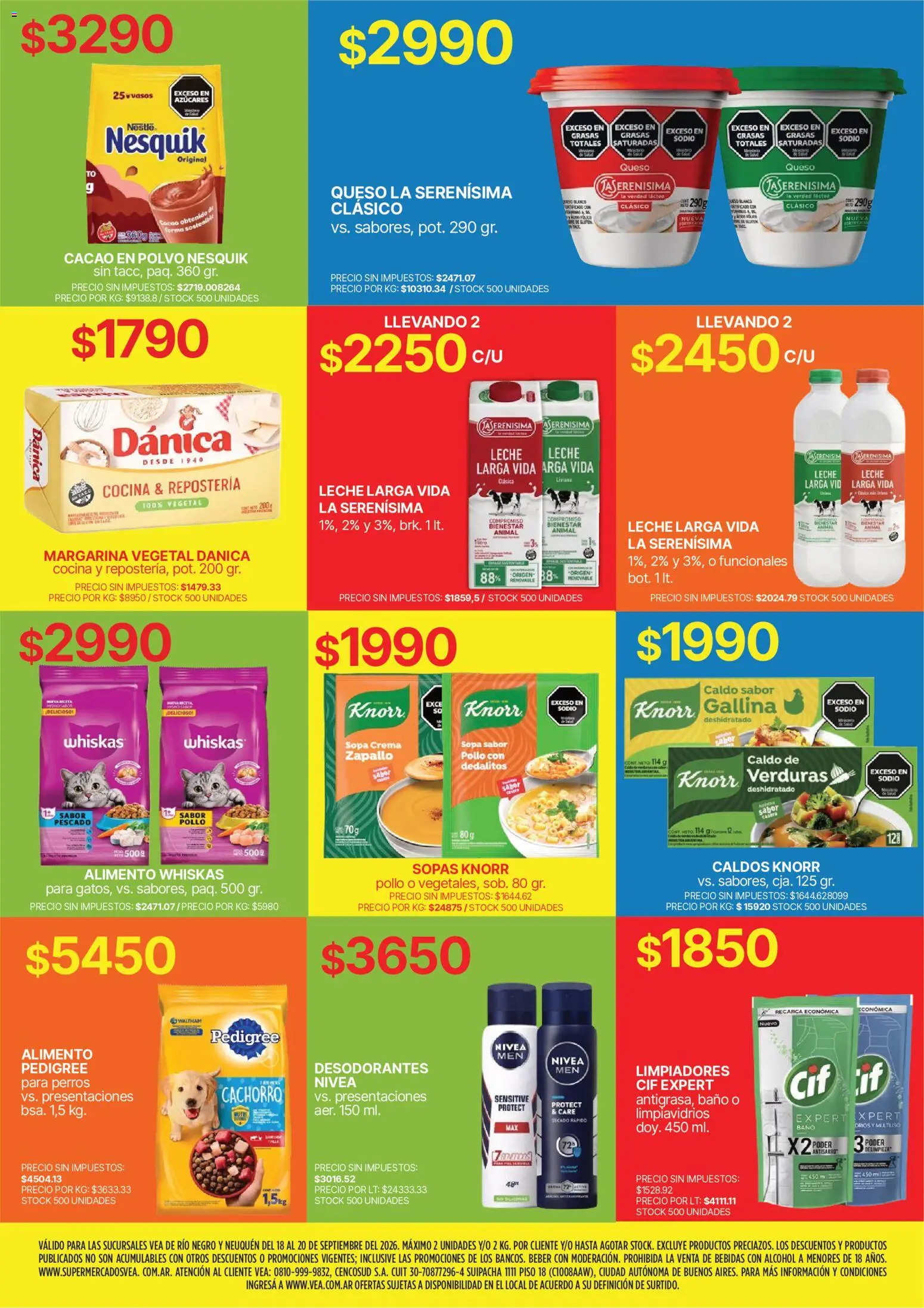 Vista previa del folleto de la tienda Vea válido desde el 18/09/2026 