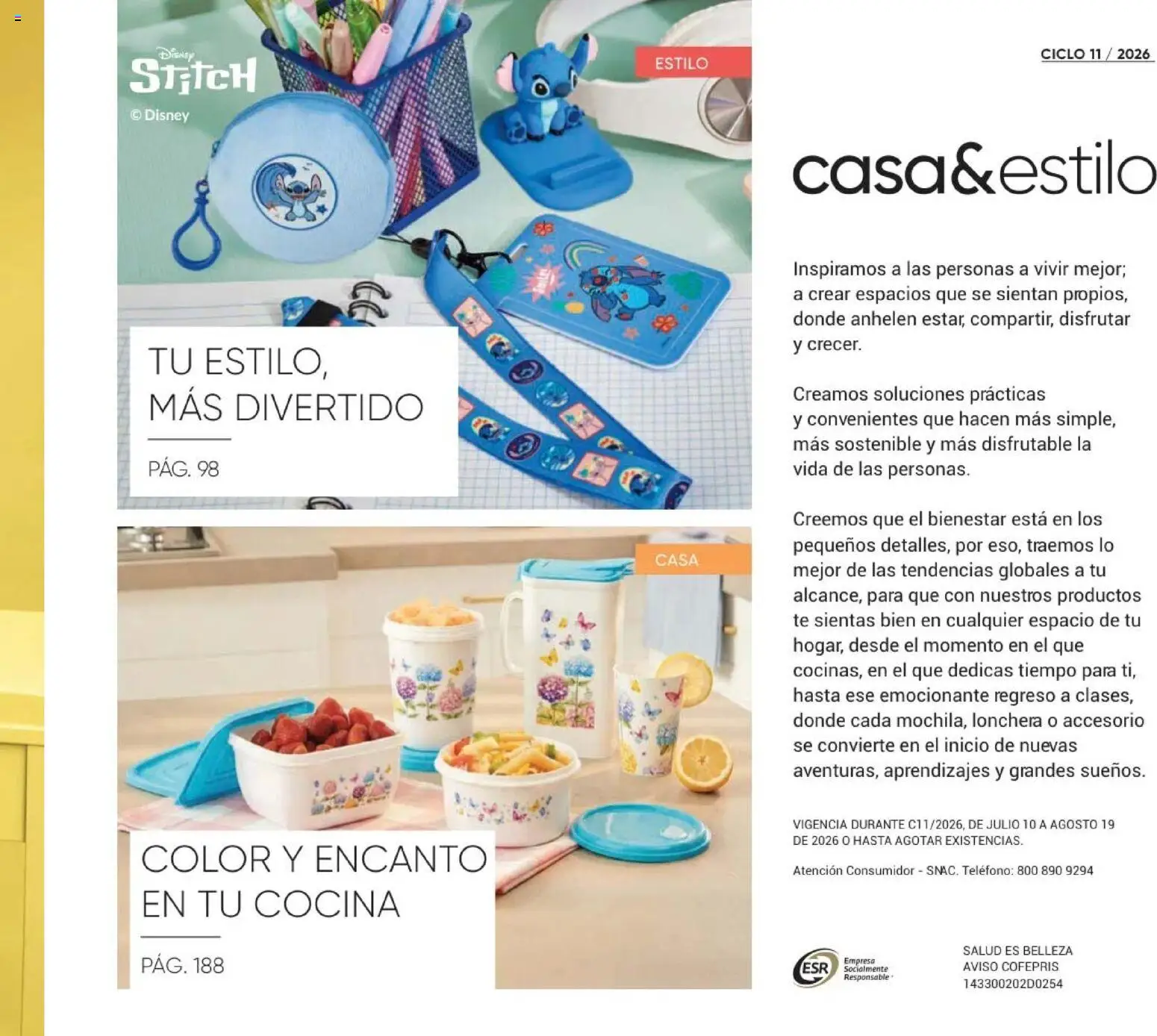 Vista previa las ofertas de la tienda AVON - AVON Casa & Estilo 11 2026 desde el 10/07/2026 