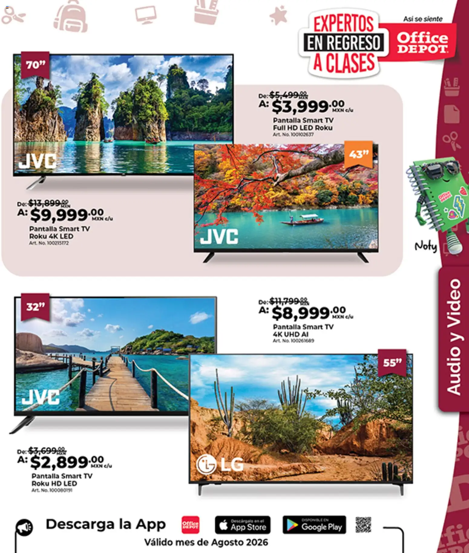 Vista previa las ofertas de la tienda Office Depot - Office Depot catálogo desde el 01/08/2026 