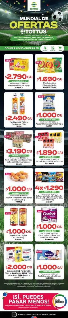 Folleto de la tienda Tottus válido desde el 06.07.2026 