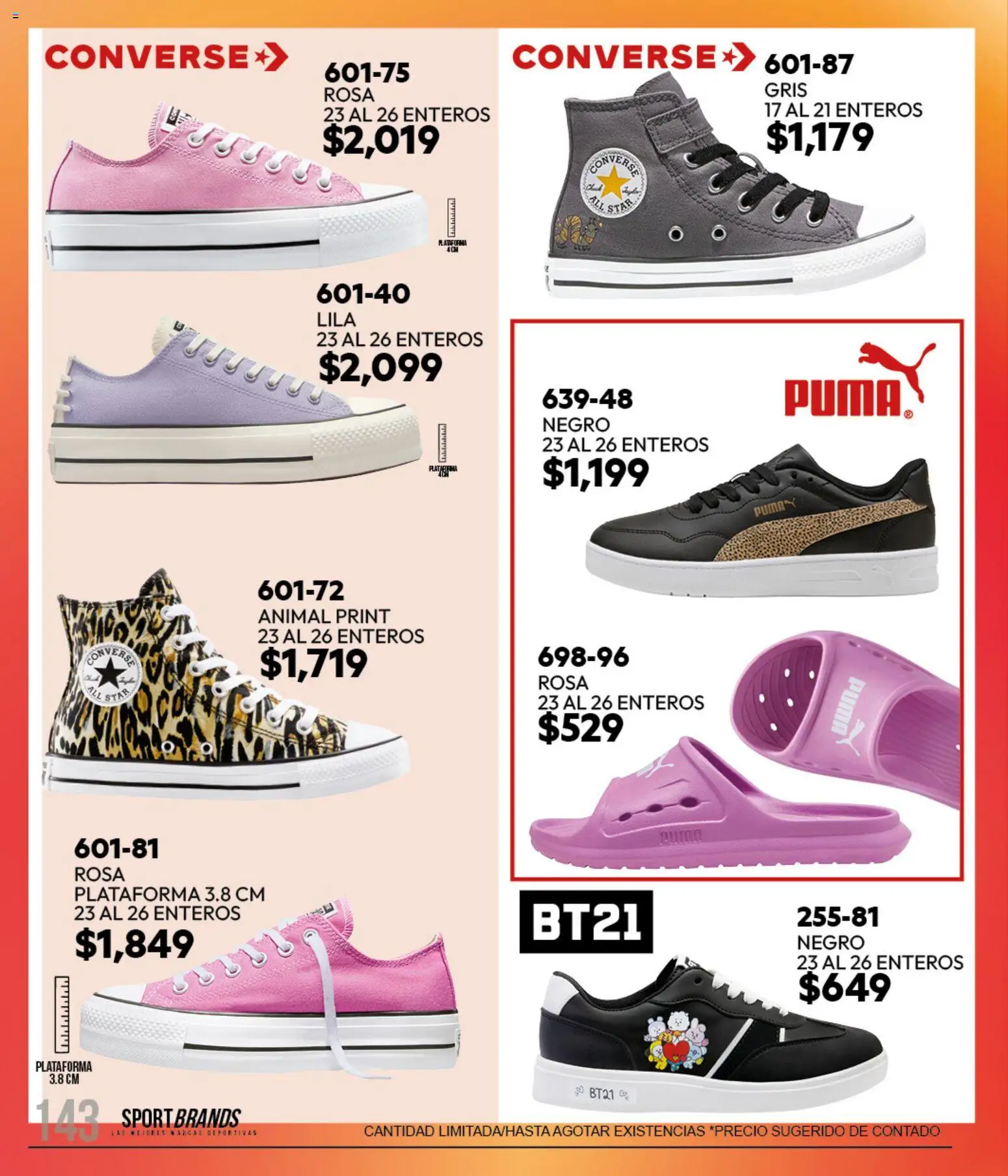 Vista previa las ofertas de la tienda Cklass - Cklass catálogo Sportbrands Caballero Invierno desde el 11/09/2026 