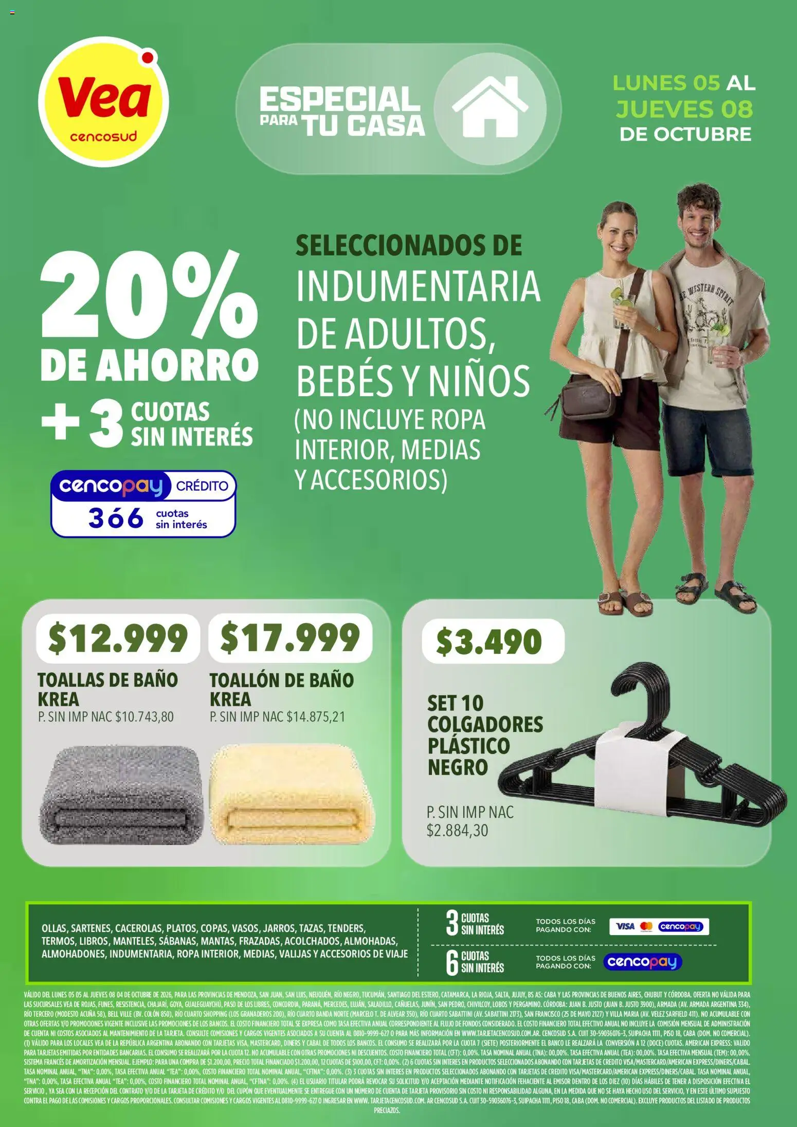 Vista previa del folleto de la tienda Vea válido desde el 05/10/2026 
