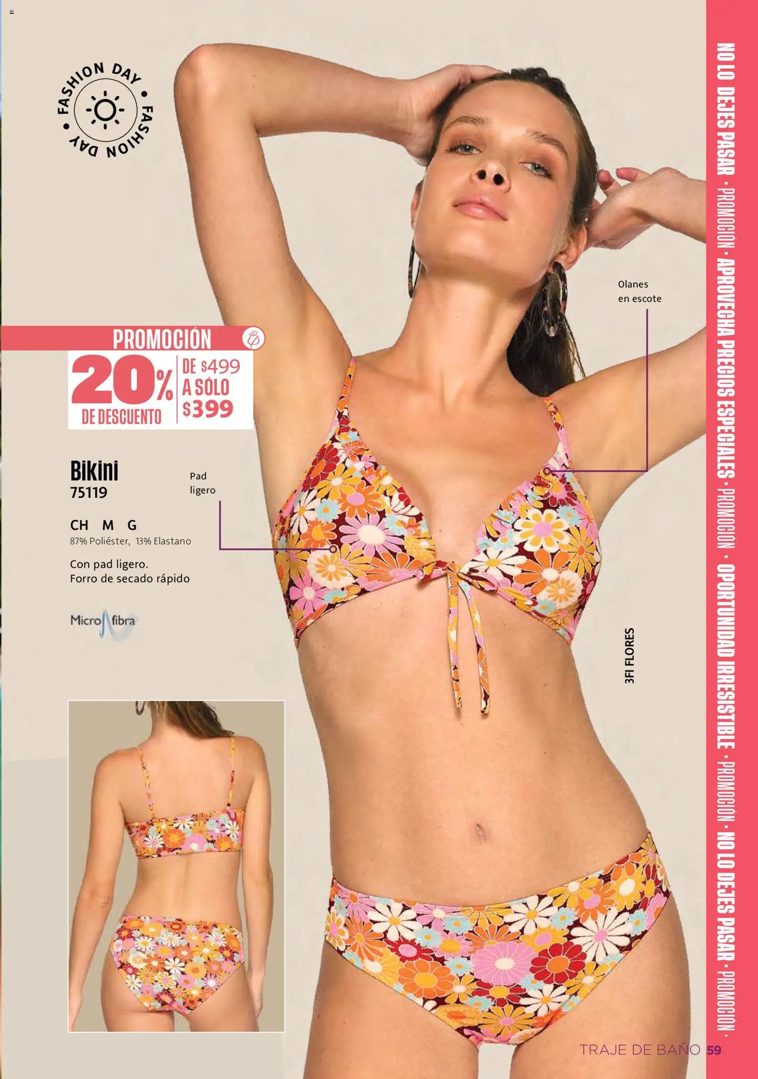 Vista previa las ofertas de la tienda Ilusión - Ilusión catálogo Verano desde el 01/05/2026 - Flores, Baño, Traje de baño, Traje, Bikini