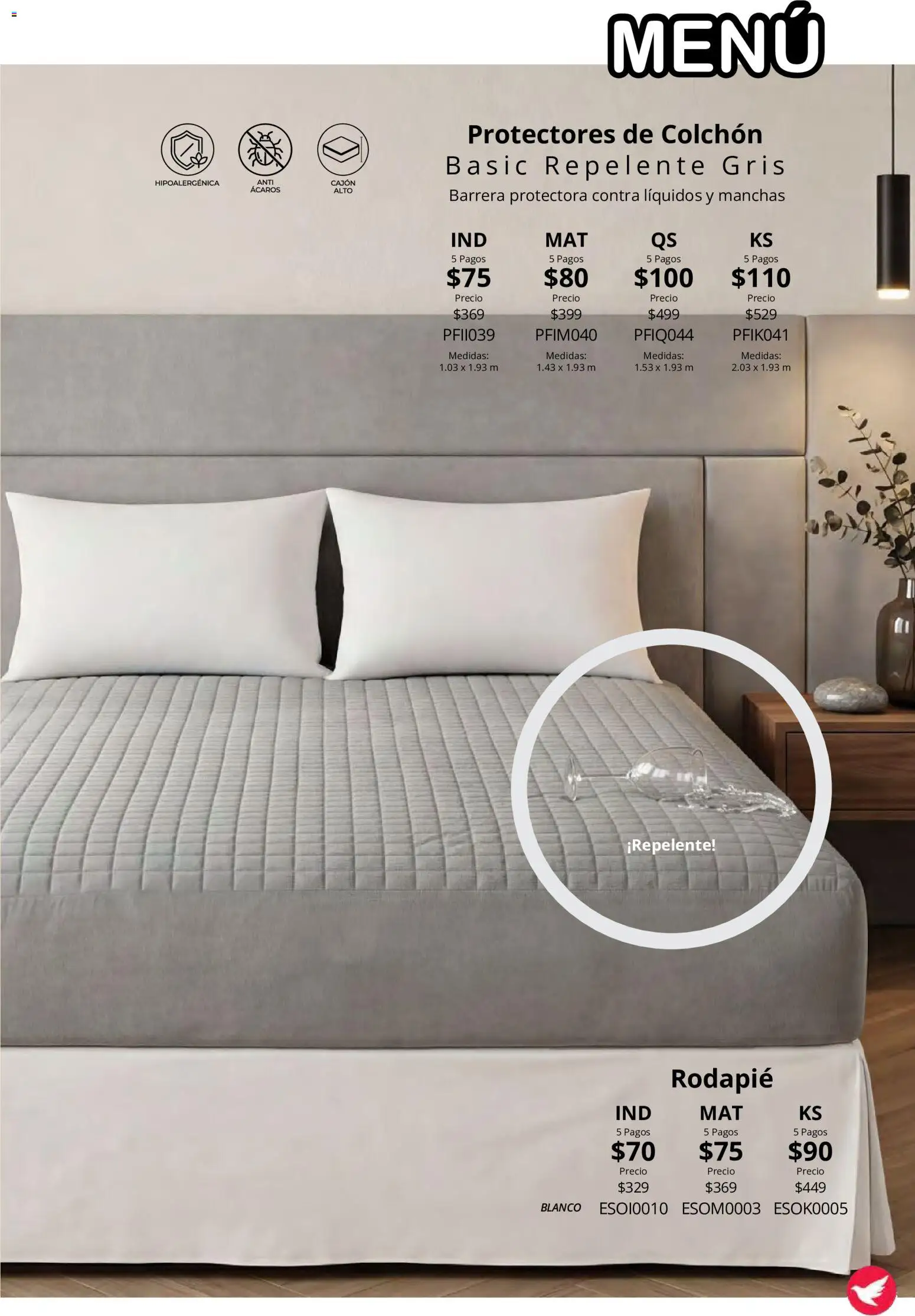 Vista previa las ofertas de la tienda Colchas Concord - Colchas Concord catálogo desde el 15/10/2026 