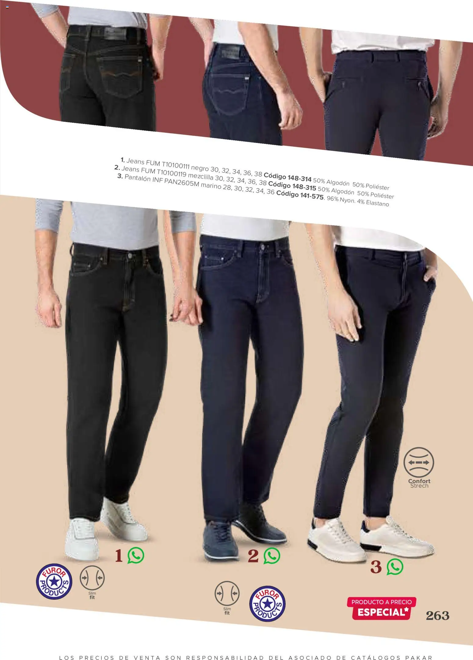 Vista previa las ofertas de la tienda SC Pakar - SC Pakar catálogo Ropa desde el 31/07/2026 
