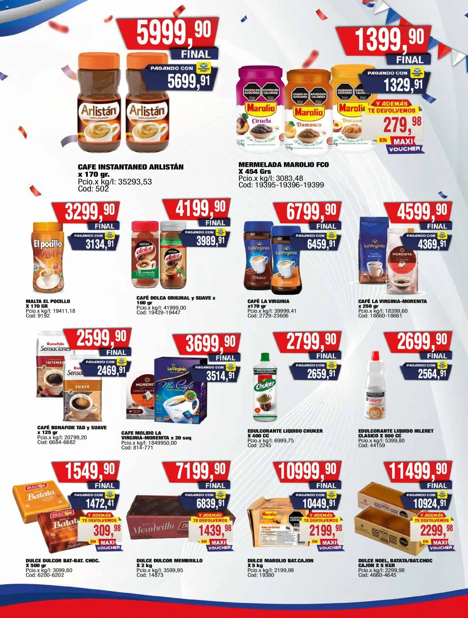Vista previa del folleto de la tienda Maxiconsumo válido desde el 03/08/2026 