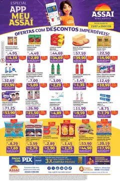 Pré-Visualização do folheto "Assaí Atacadista ofertas - PB" da loja Assaí Atacadista válido a partir de 23/07/2026