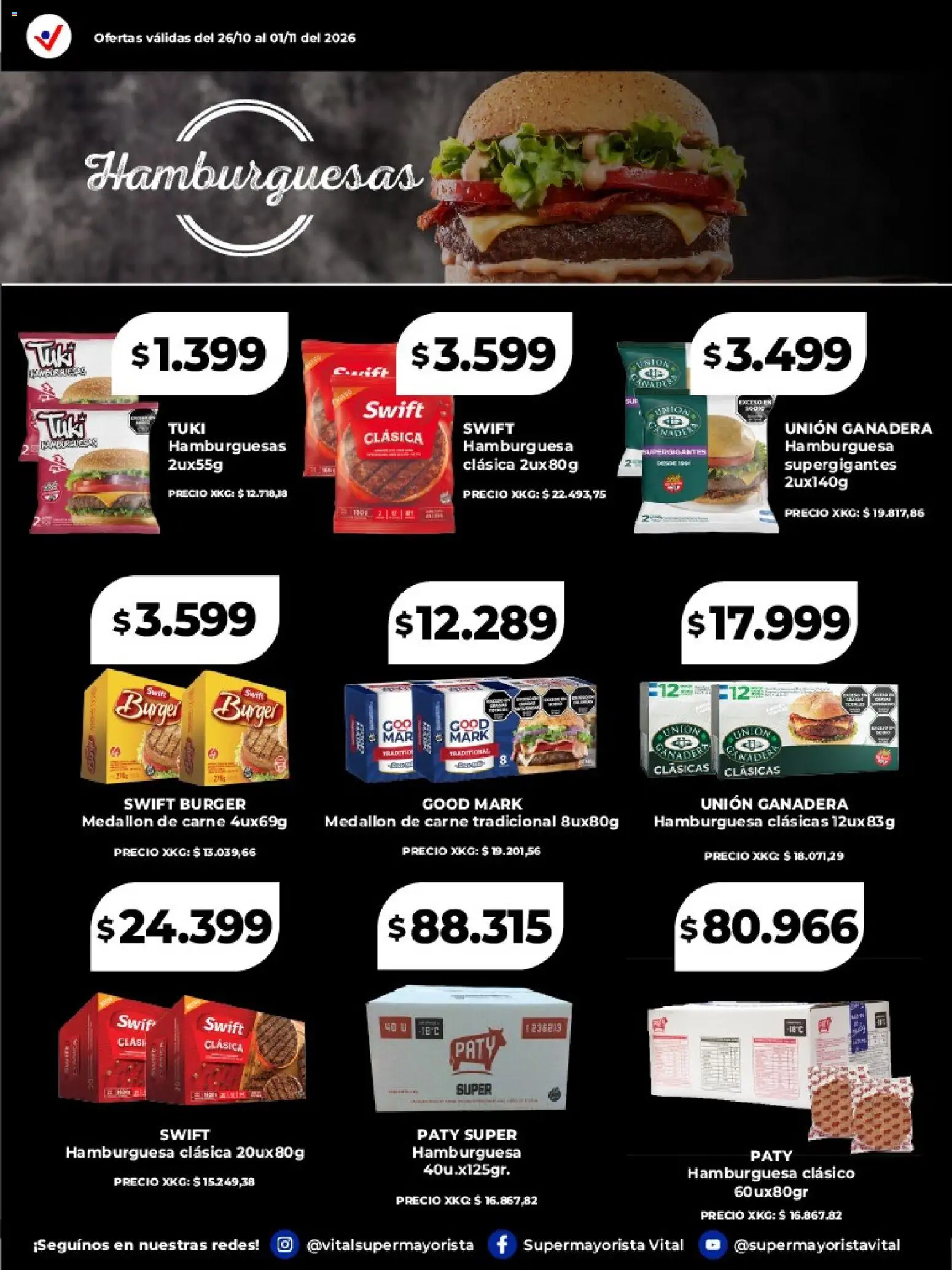 Vista previa del folleto de la tienda Vital válido desde el 26/10/2026 