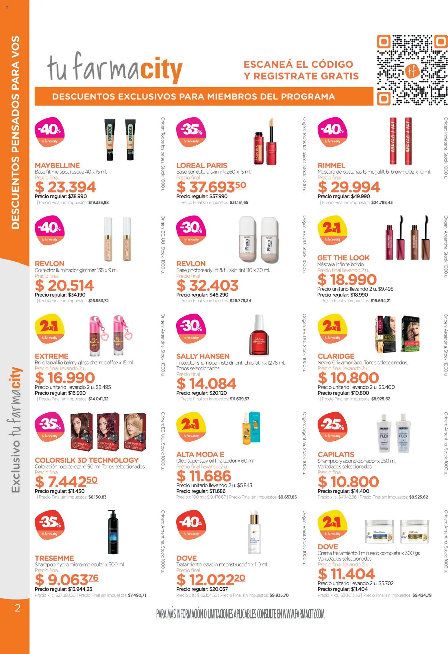 Vista previa del folleto de la tienda Farmacity válido desde el 22/10/2026 