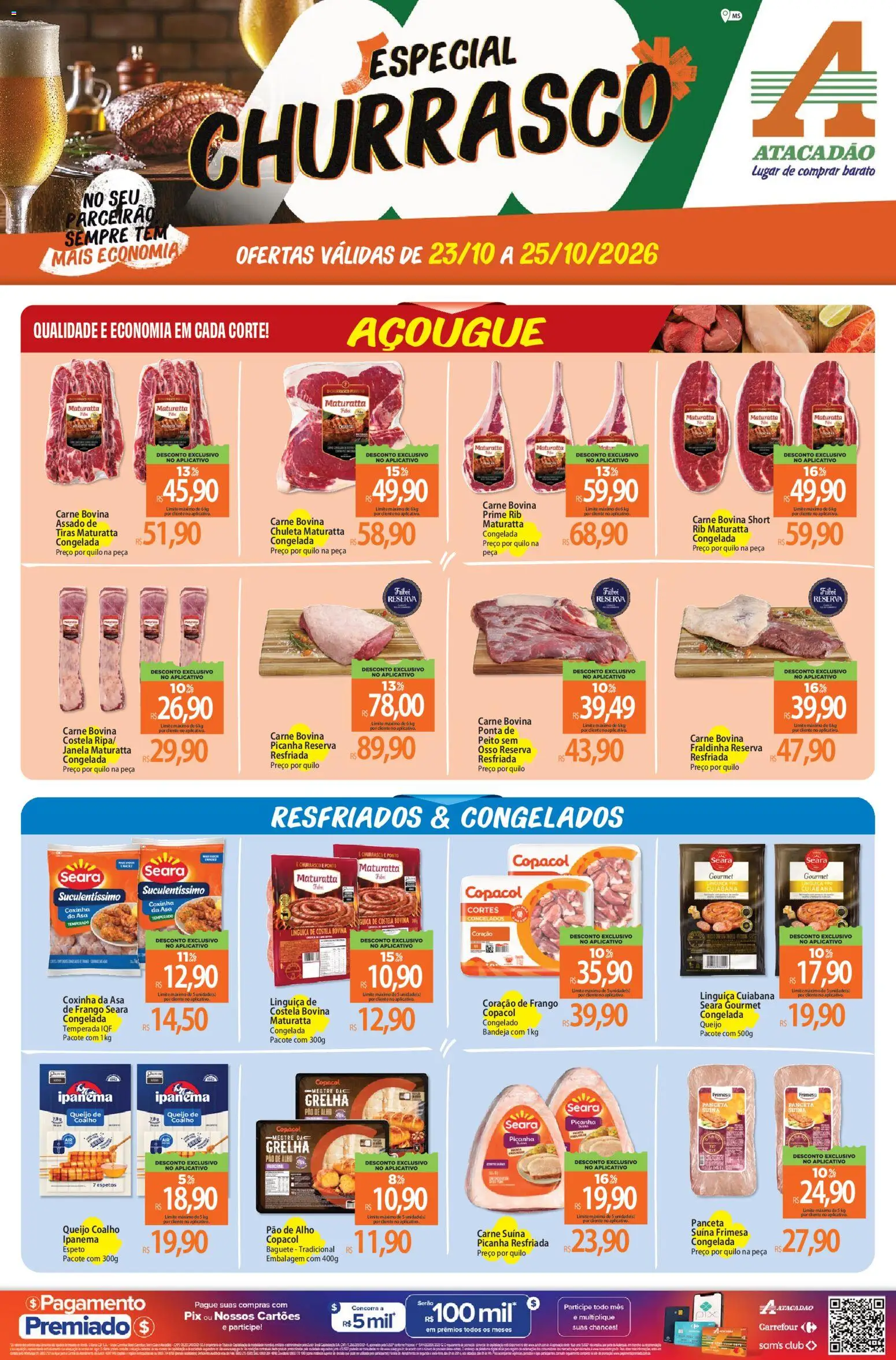 Pré-Visualização do folheto "Atacadão ofertas - MS" da loja Atacadão válido a partir de 23/10/2026