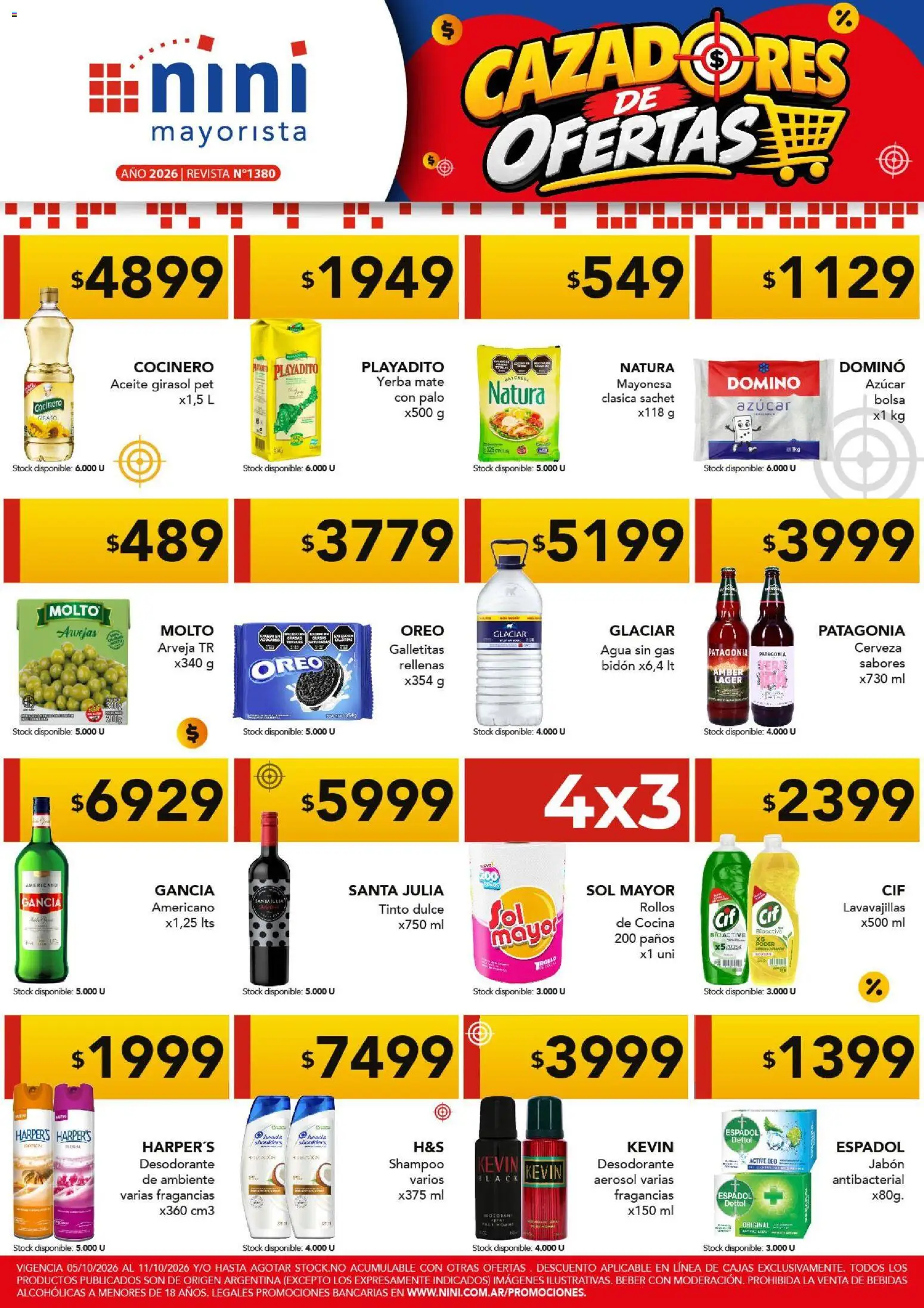 Vista previa del folleto de la tienda NINI Mayorista válido desde el 05/10/2026 