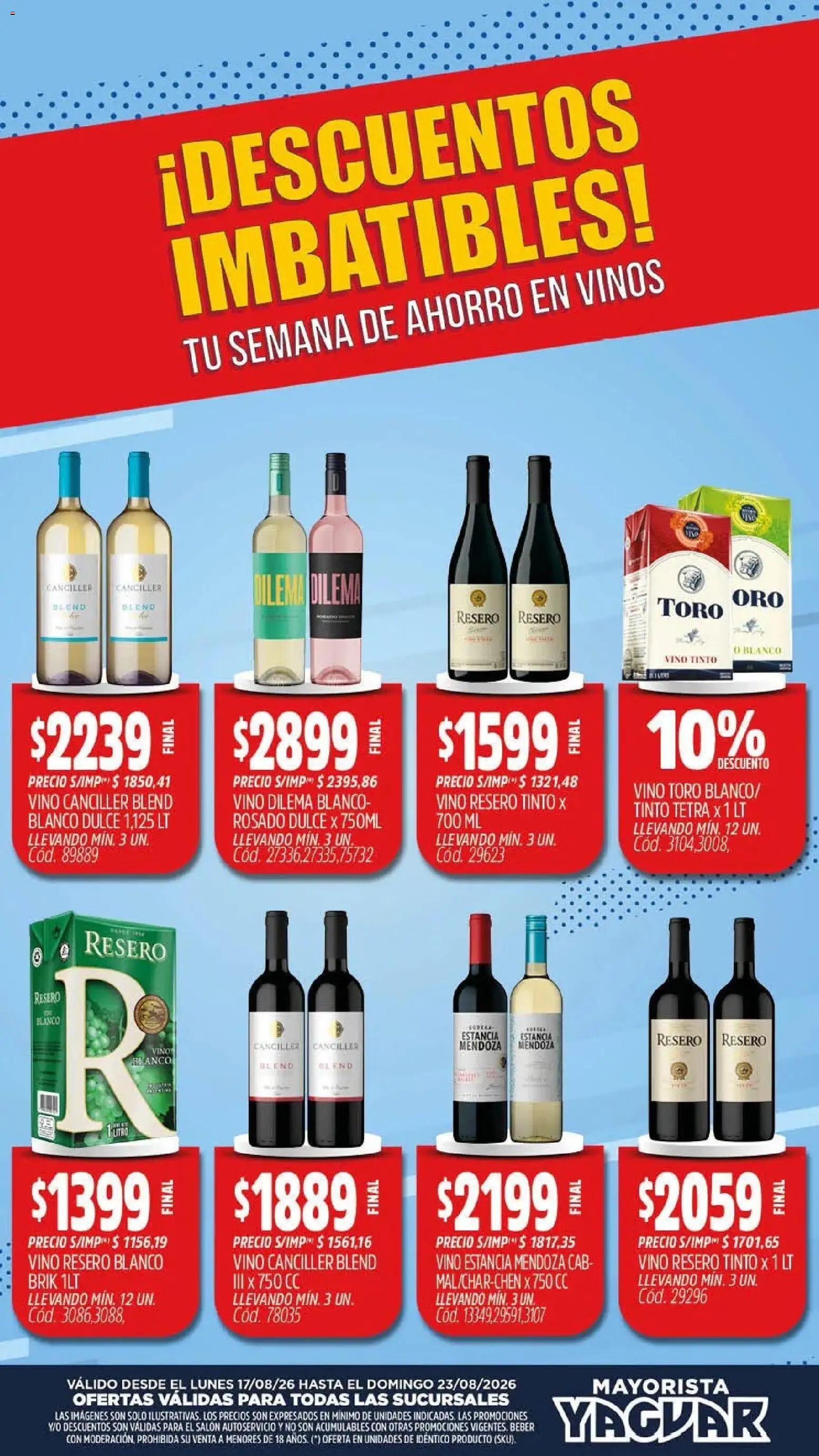 Vista previa del folleto de la tienda Yaguar válido desde el 17/07/2026 