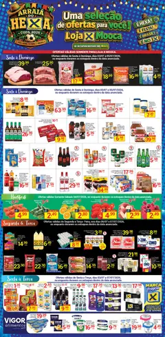 Pré-Visualização do folheto "X Supermercados - Ofertas da semana" da loja X Supermercados válido a partir de 03/07/2026