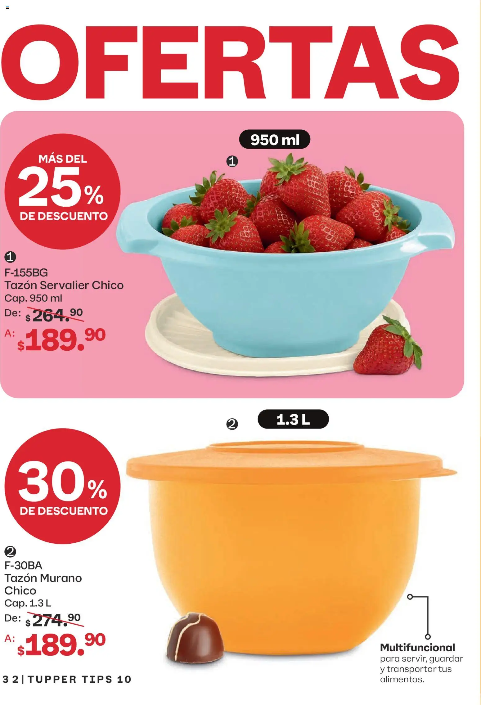 Vista previa las ofertas de la tienda Tupperware - Tupperware catálogo desde el 07/09/2026 