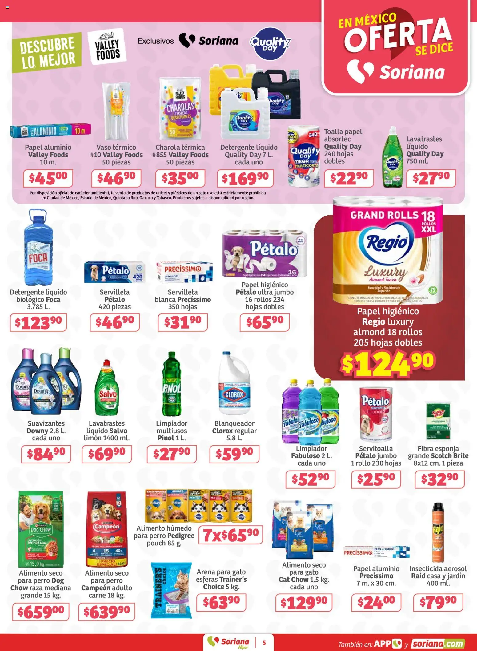 Vista previa las ofertas de la tienda Soriana - Soriana folleto desde el 31/07/2026 