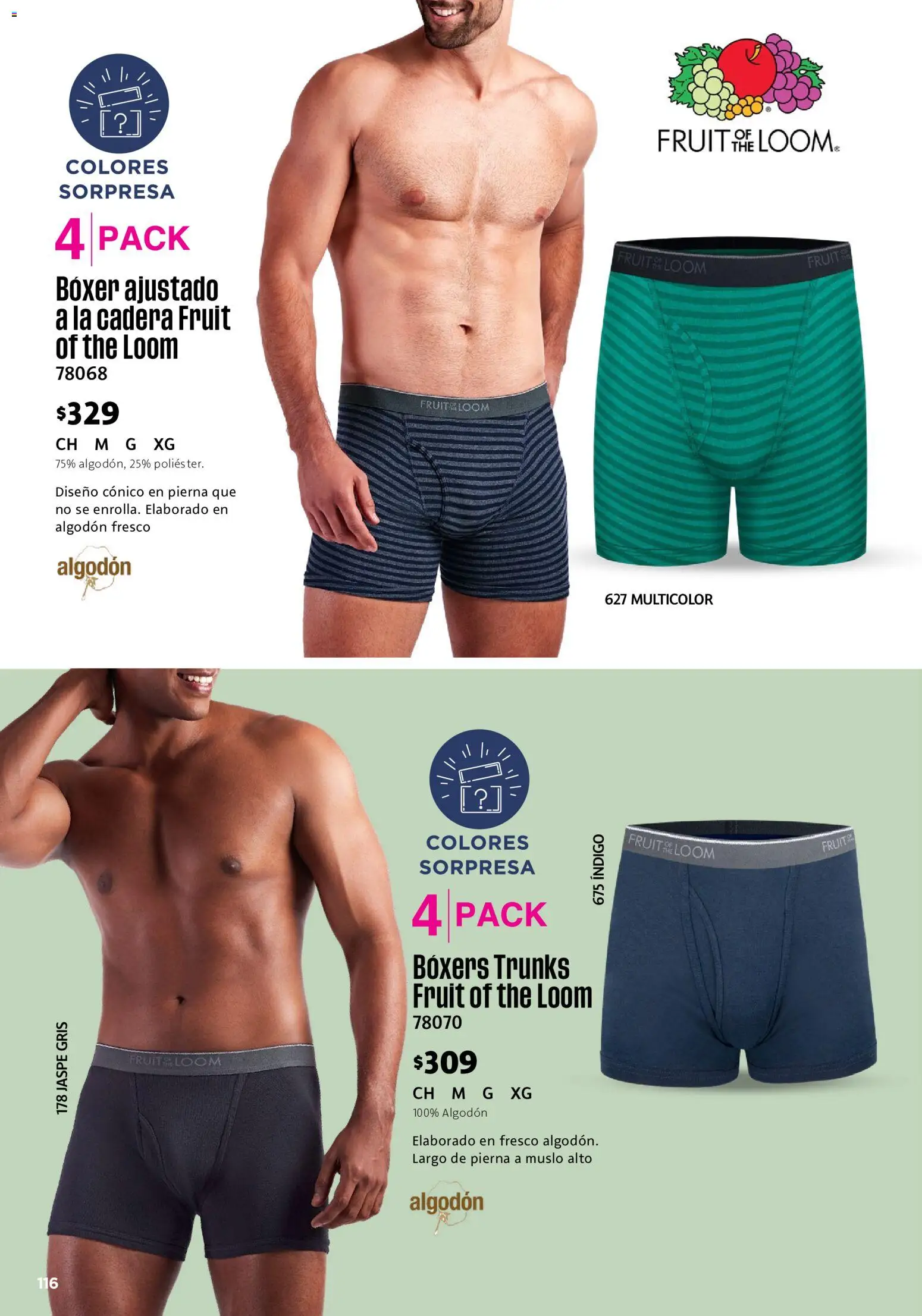 Vista previa las ofertas de la tienda Ilusión - Ilusión catálogo Marcas Amigas desde el 01/09/2026 - Boxers, Algodón