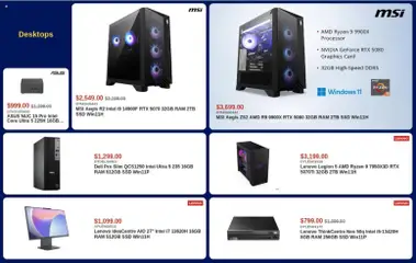 Preview of leaflet Canada Computers weekly flyer from shop Canada Computers is valid from Aug 04, 2026