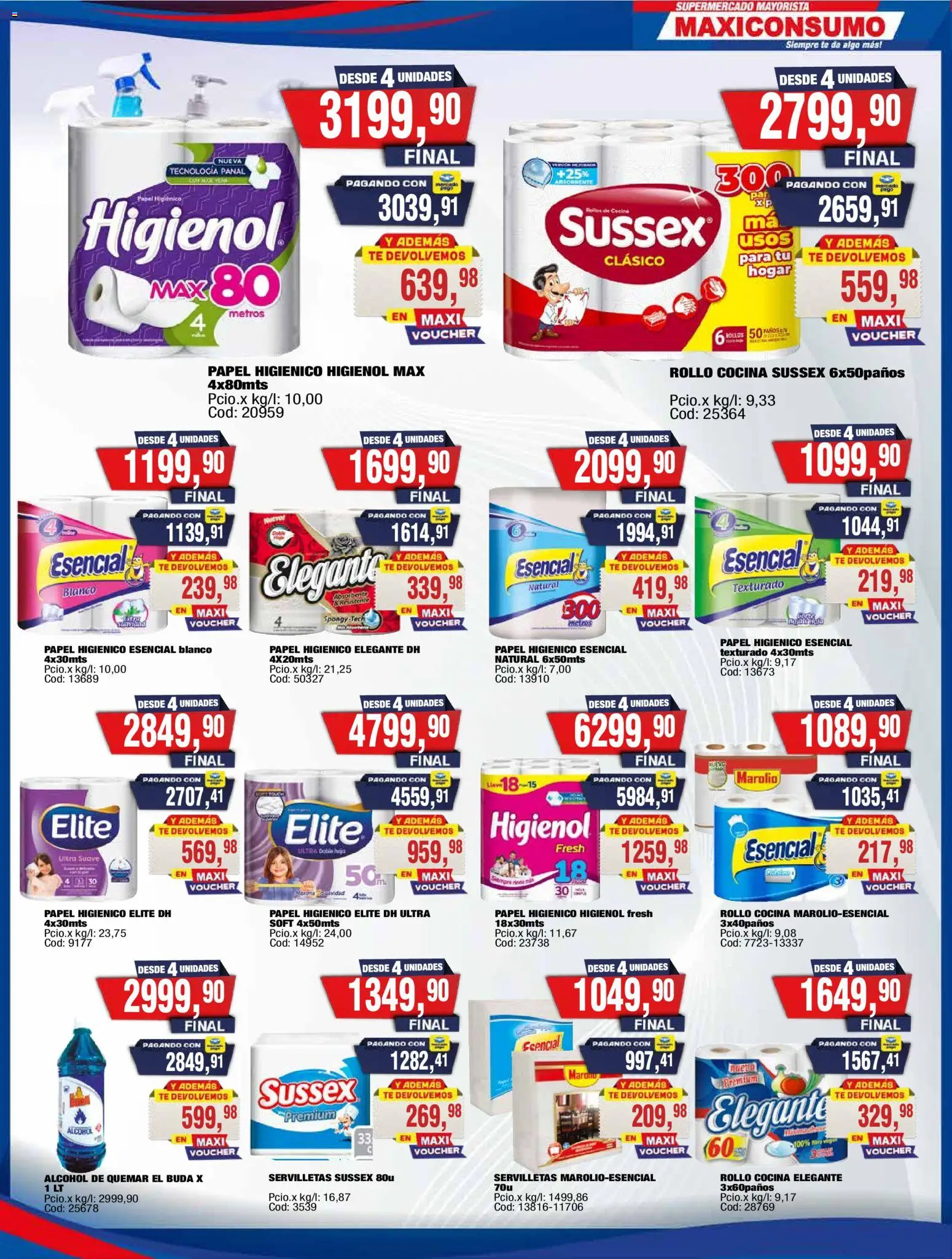 Vista previa del folleto de la tienda Maxiconsumo válido desde el 31/08/2026 