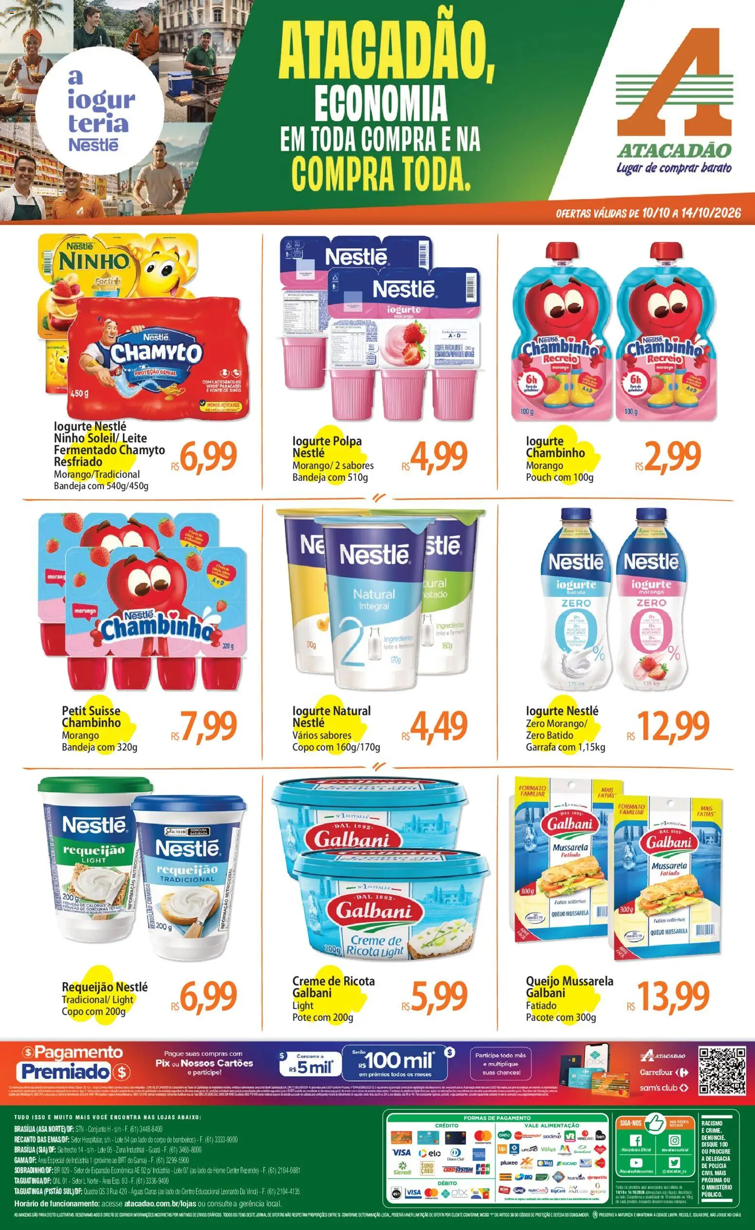 Pré-Visualização do folheto "Atacadão ofertas - DF" da loja Atacadão válido a partir de 10/10/2026