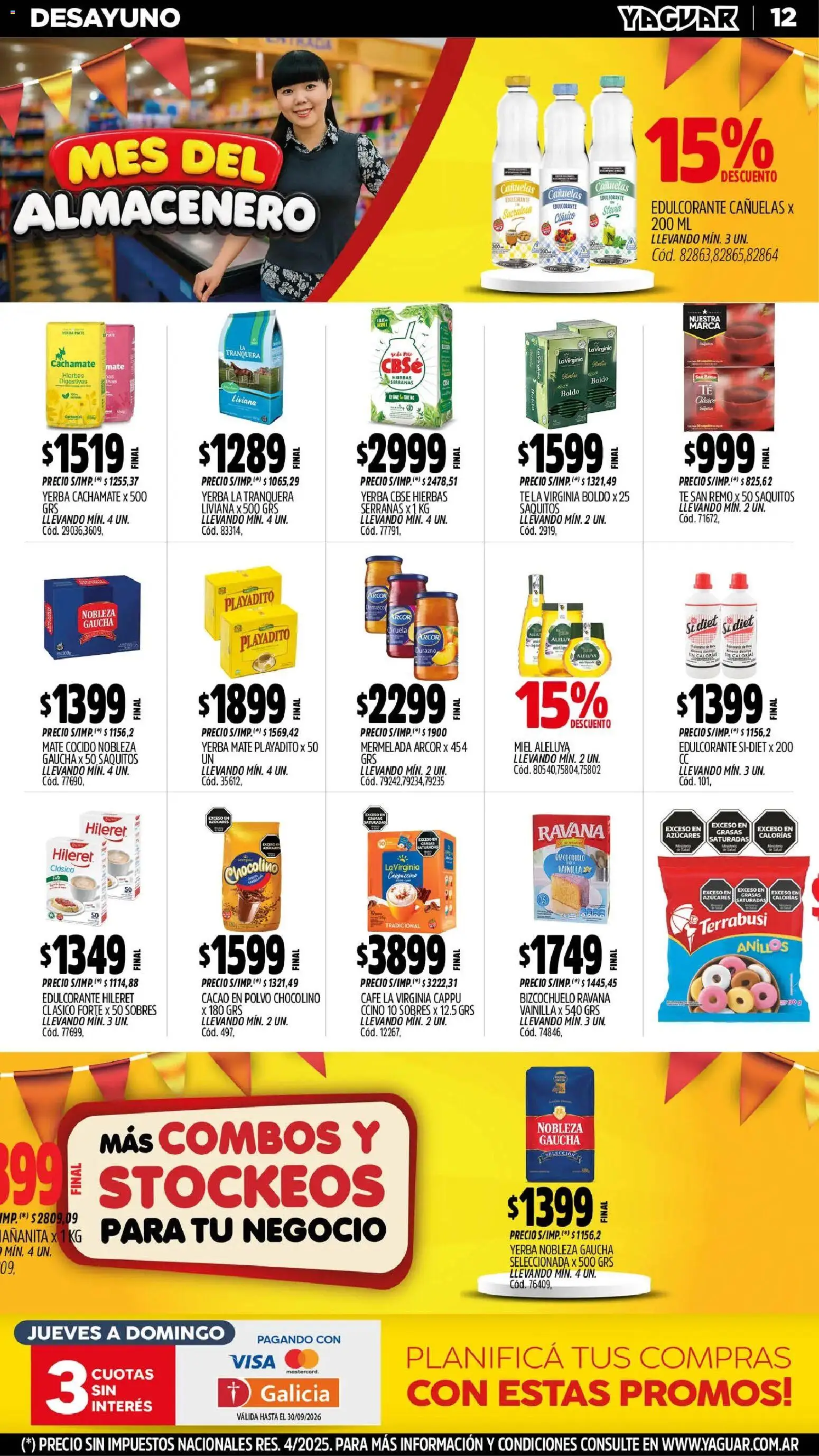 Vista previa del folleto de la tienda Yaguar válido desde el 31/08/2026 