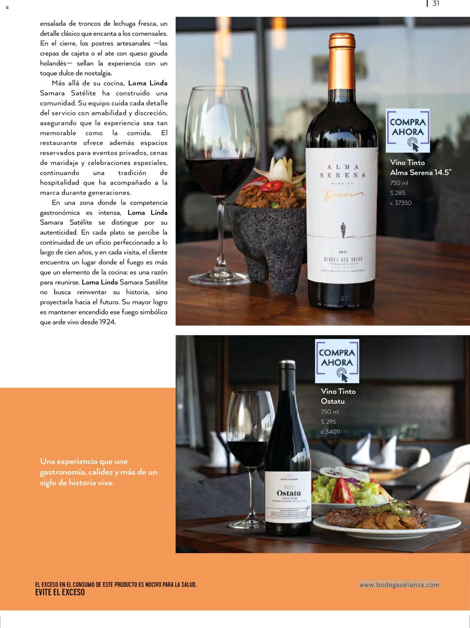 Vista previa las ofertas de la tienda Bodegas Alianza - Catálogo desde el 01/01/2026 