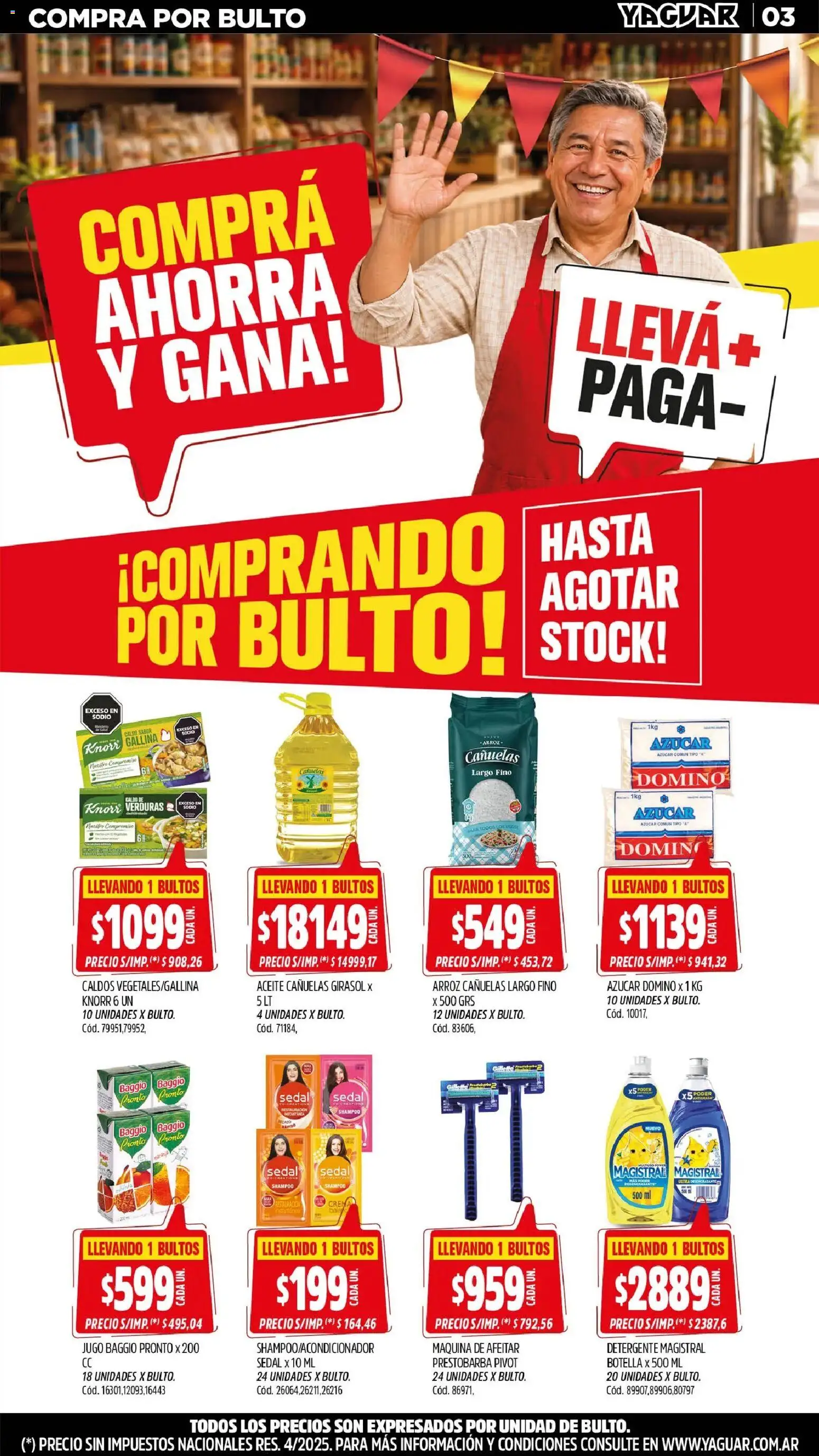 Vista previa del folleto de la tienda Yaguar válido desde el 31/08/2026 