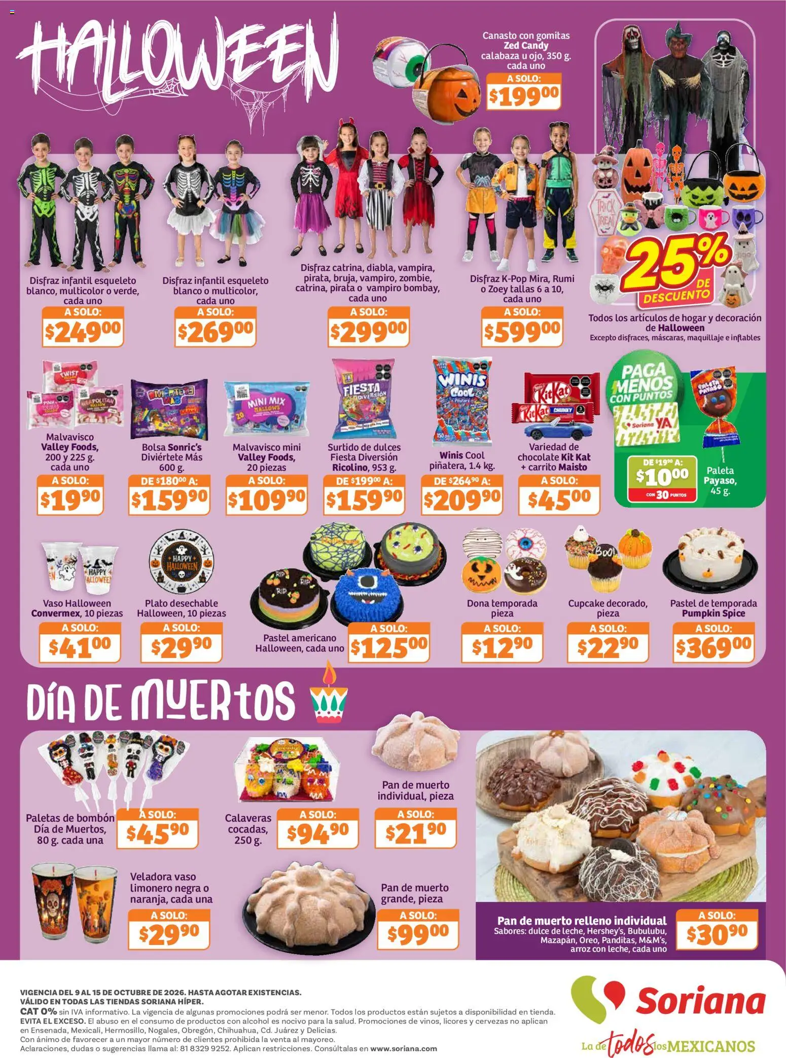 Vista previa las ofertas de la tienda Soriana - Soriana folleto En México Oferta se dice Soriana desde el 09/10/2026 